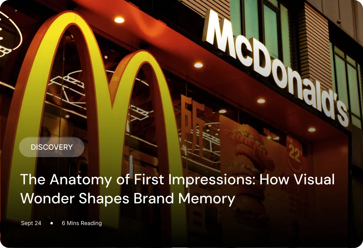 McDonald's restaurant facade at night