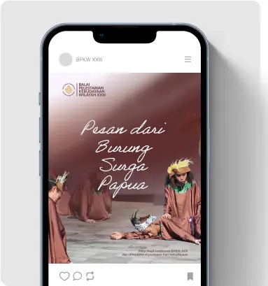 BPKW XXIII Instagram post shown on a phone
