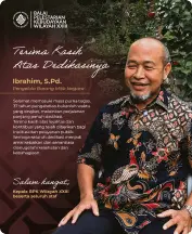 Social media post: Terima Kasih