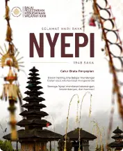 Social media post: Selamat Hari Raya Nyepi