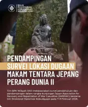 Social media post: Pendampingan survei lokasi