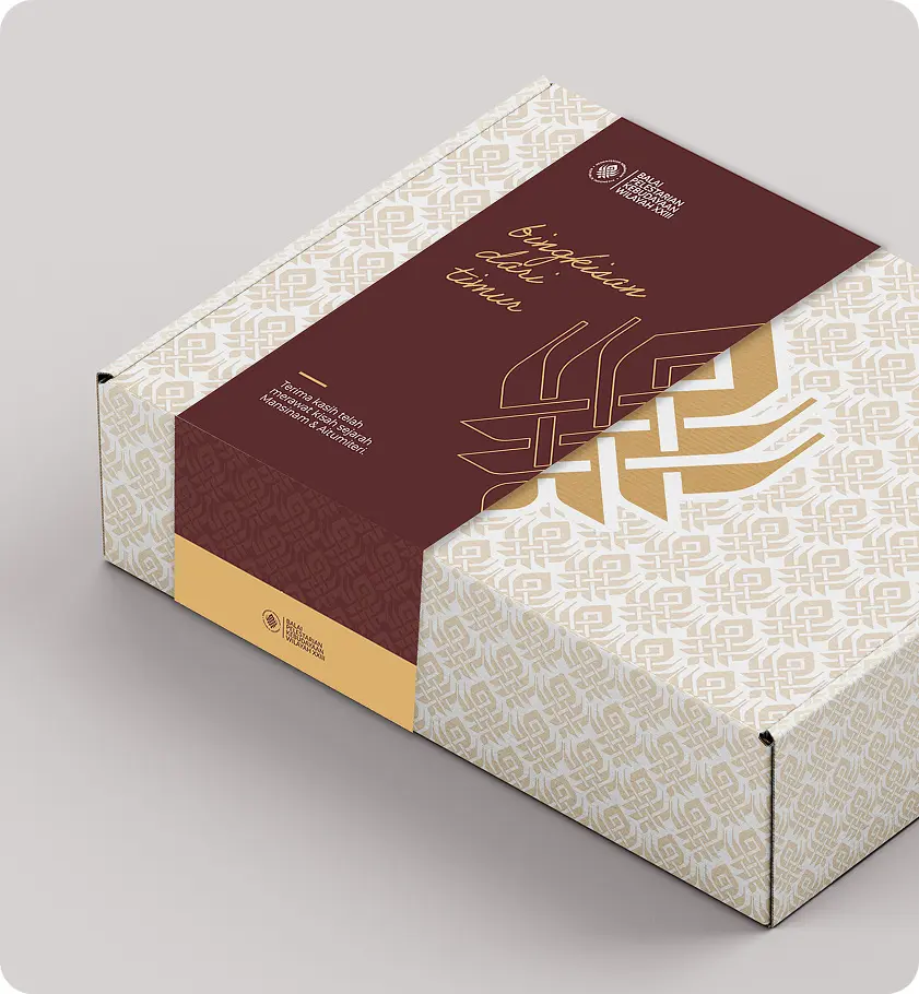 Bingkisan dari Timur gift box packaging